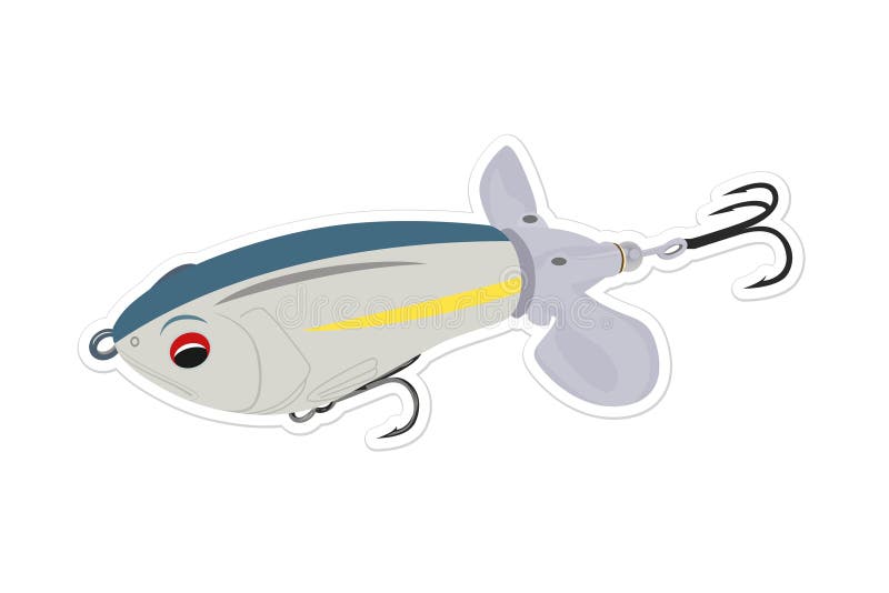 Fishing Lures Set, Artificial Plastic Accessories for Spinning Fishing with  Crankbait Lures Cartoon Vector Illustration Stock Vector - Illustration of  equipment, freshwater: 191973504