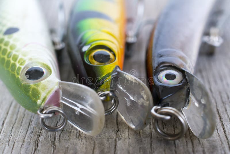 Fishing lures close up stock image. Image of bait, catch 71875659
