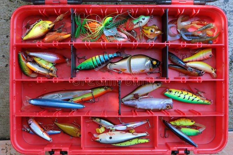 https://thumbs.dreamstime.com/b/fishing-lures-red-box-tool-sport-holiday-weekend-vacation-project-relaxation-time-fishing-lures-red-box-tool-120698624.jpg