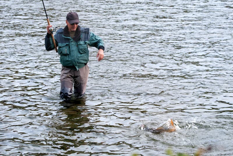 Fishing in the Mongolia