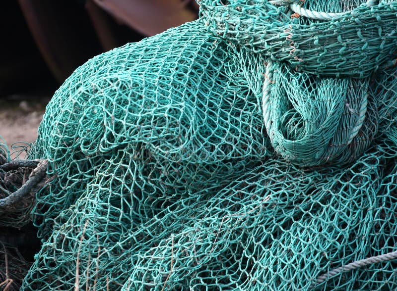 Fishing net on a boat