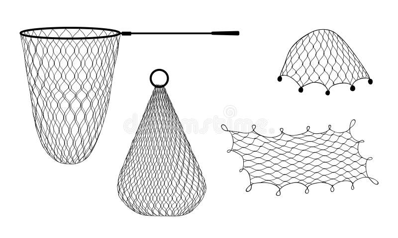 Fishing Net Stock Illustrations – 10,123 Fishing Net Stock