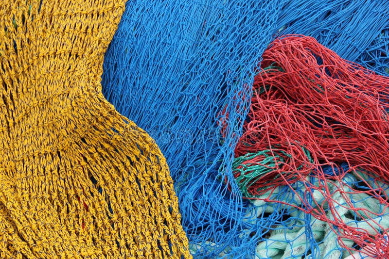 Fishing Nets stock image. Image of colorful, europe, buoy 93053075