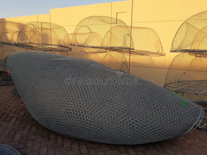 The fishing gear. stock photo. Image of netting, 108292618