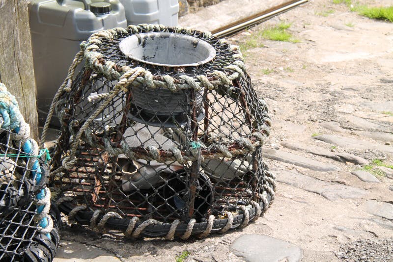 Fishing Pot. stock photo. Image of catch, lobster, quay - 29322178