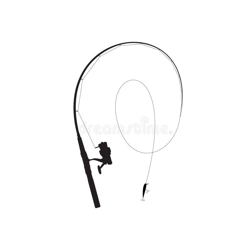 Fishing Line Black White Stock Illustrations 13,089 Fishing Line