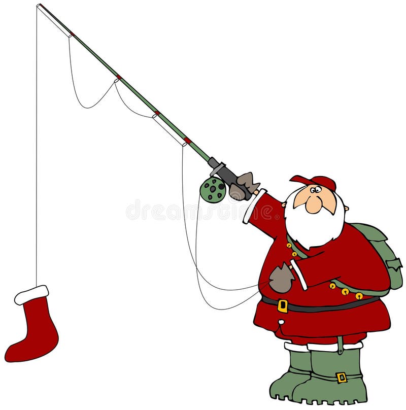 https://thumbs.dreamstime.com/b/fishing-santa-7179371.jpg