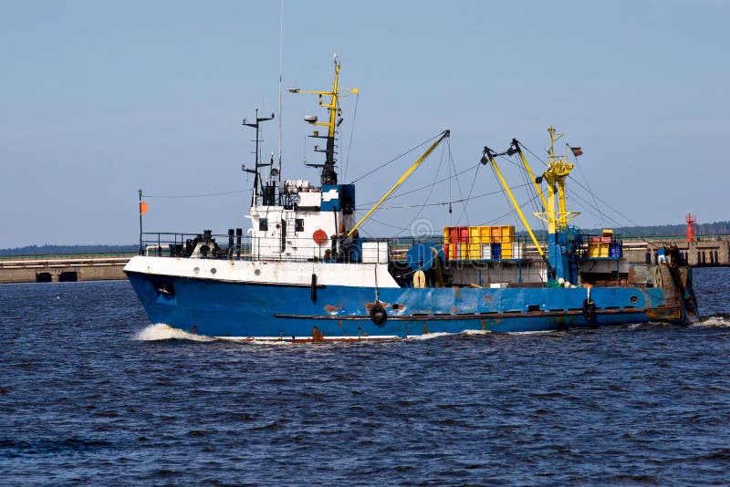 Fishing ship