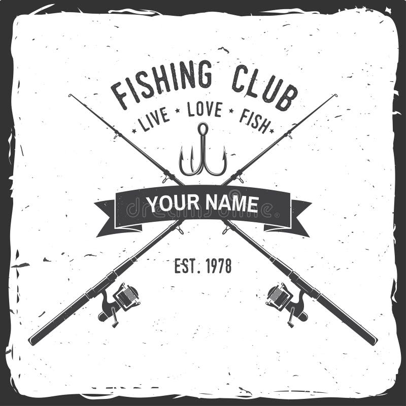 Vintage Logo Fishing Rod Stock Illustrations – 1,941 Vintage Logo Fishing  Rod Stock Illustrations, Vectors & Clipart - Dreamstime
