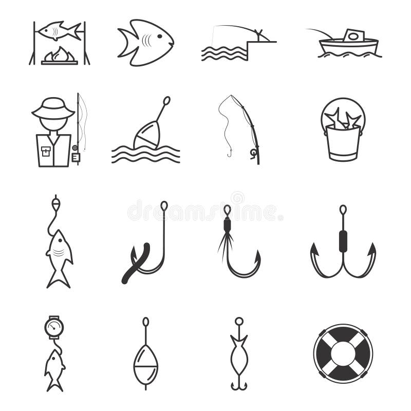 30+ Heavy Duty Fishing Line Stock Illustrations, Royalty-Free