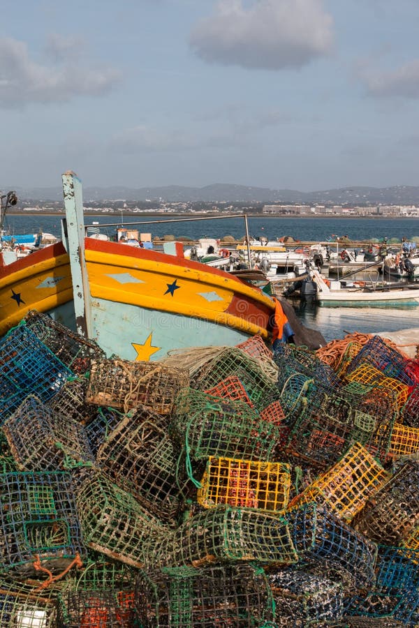 Fishing traps in culatra