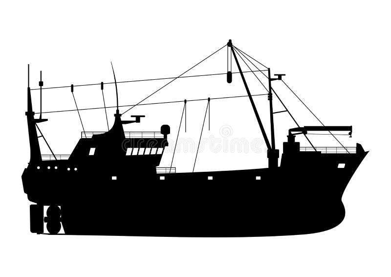 Fishing trawler.