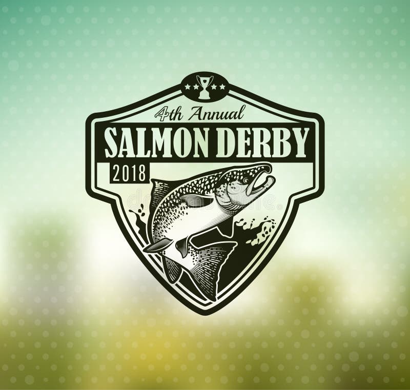 Download Fishing Vector Logo. Salmon Fish Icon. Stock Vector ...