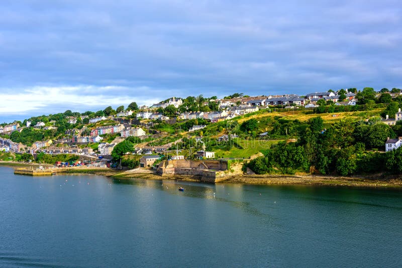 Fishing village of Cobh in Ireland stock photography Fishing village of Cobh in Ireland stock photography