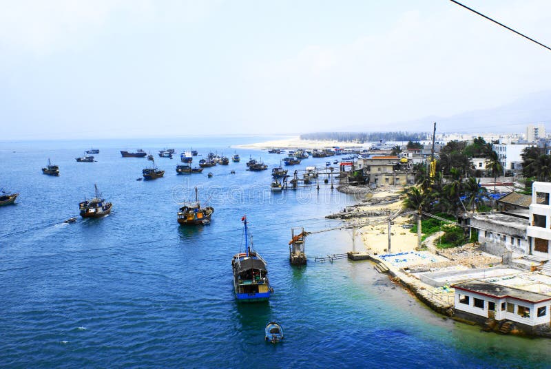 Fishingboats on Hainan