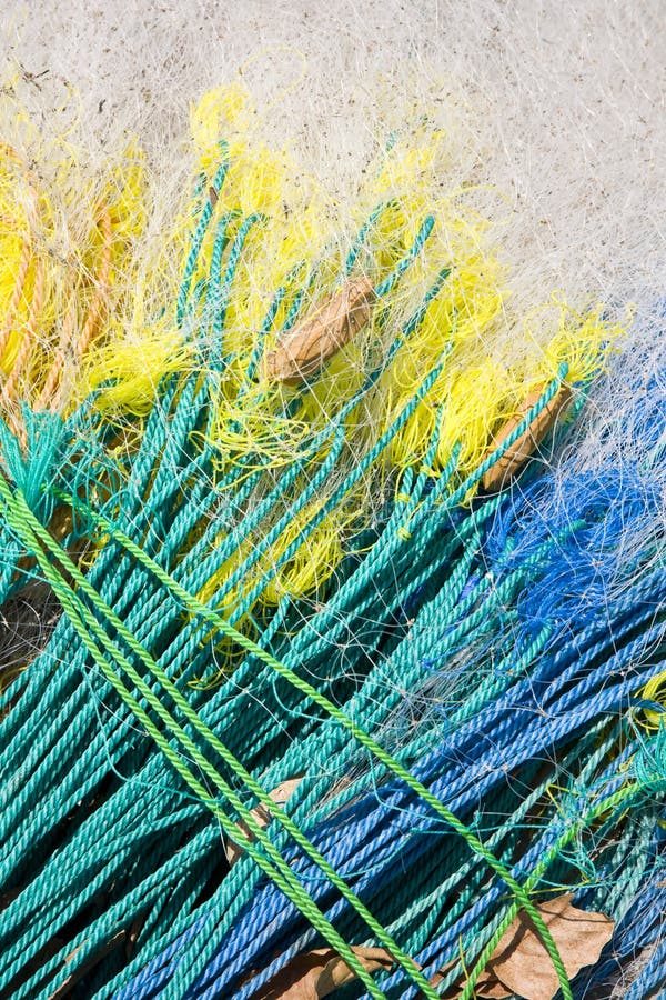 Fishing Net, Drying In Sun Stock Image Image of nets, mesh