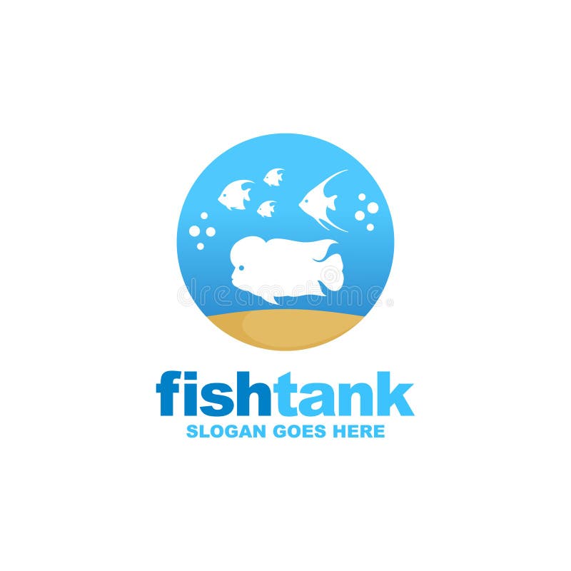 Fish tank logo design stock vector. Illustration of abstract - 269540037