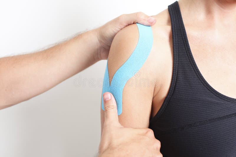 HTN - Nastro Sportivo Di Kinesiologia, Nastro Terapeutico Senza Lattice, Resistente All'acqua - Foto 13