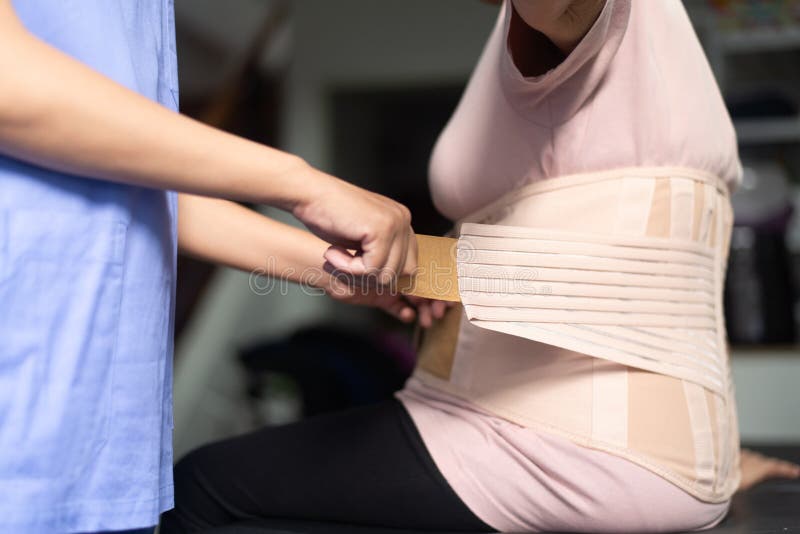 Tratamento Do Corset Ortopédico Dos Pés Hallux Valgus Foto de