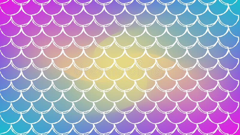 Fiskskala och sjöjungfrubakgrund vektor illustrationer Fiskskala och sjöjungfrubakgrund vektor illustrationer