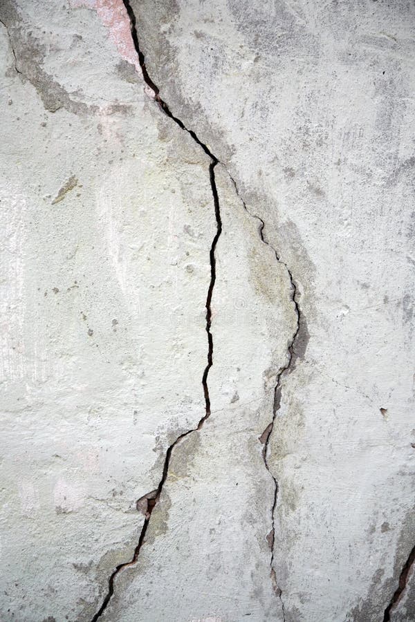 Crack on a wall of an old building. Crack on a wall of an old building