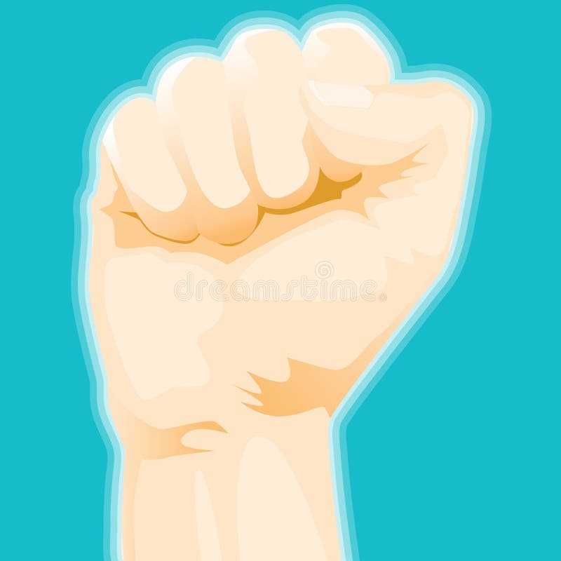 Fist stock illustration