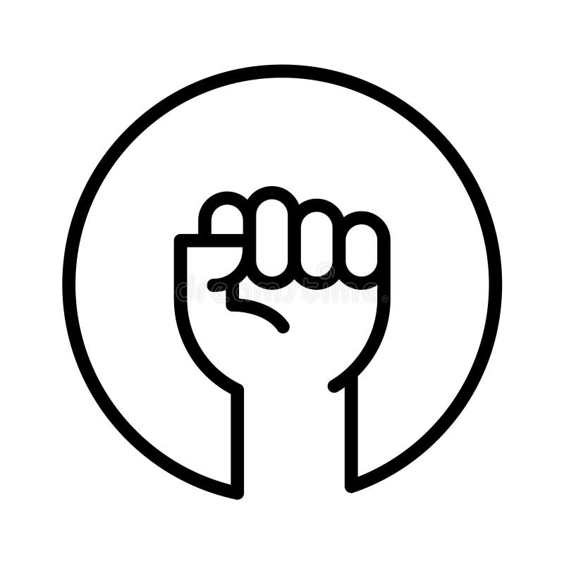 Protest symbol stock illustration. Illustration of board - 81417007