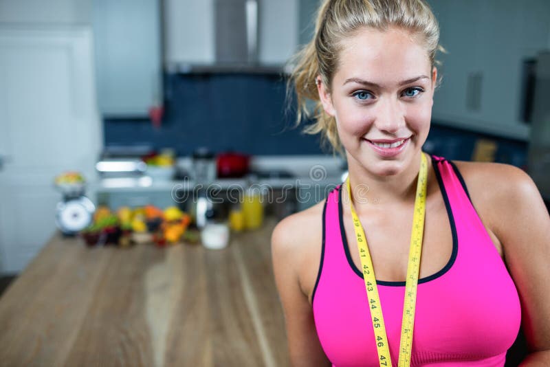 Fit Woman Wearing Sport Bra Stock Photo Image of athletic, confident