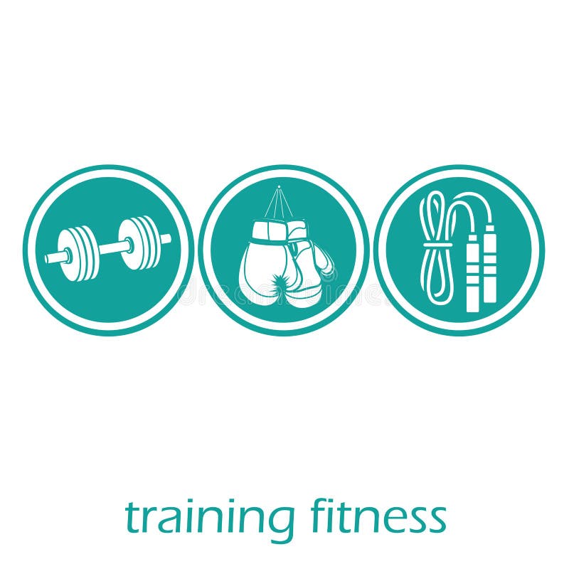 Fitness stock illustration