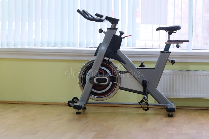 Fitness bike. Activity, apparatus.