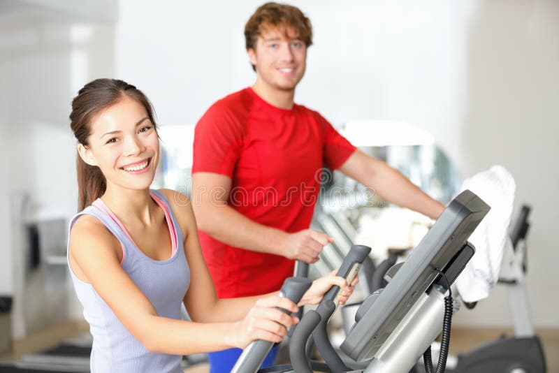 Fitness center people royalty free stock images Fitness center people royalty free stock images