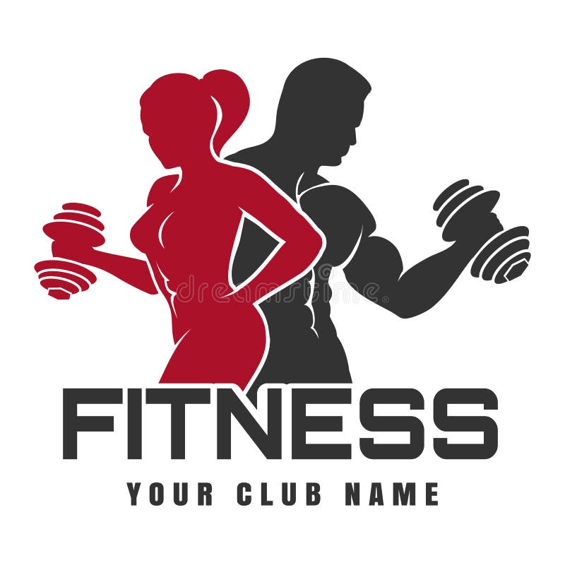 Fitness Club logo stock vector. Illustration of emblem - 115039443