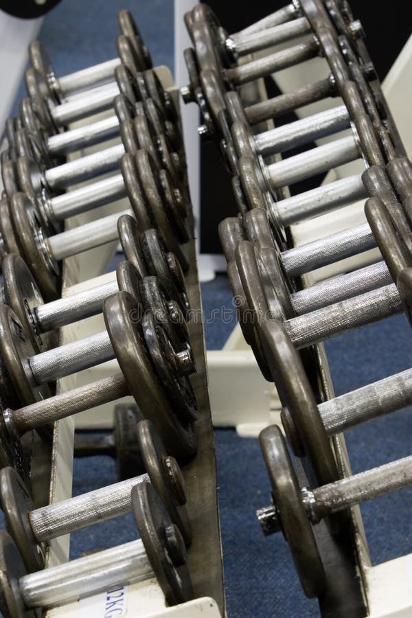 Fitness gym weights stock photo. Image of athlete, stack 915722