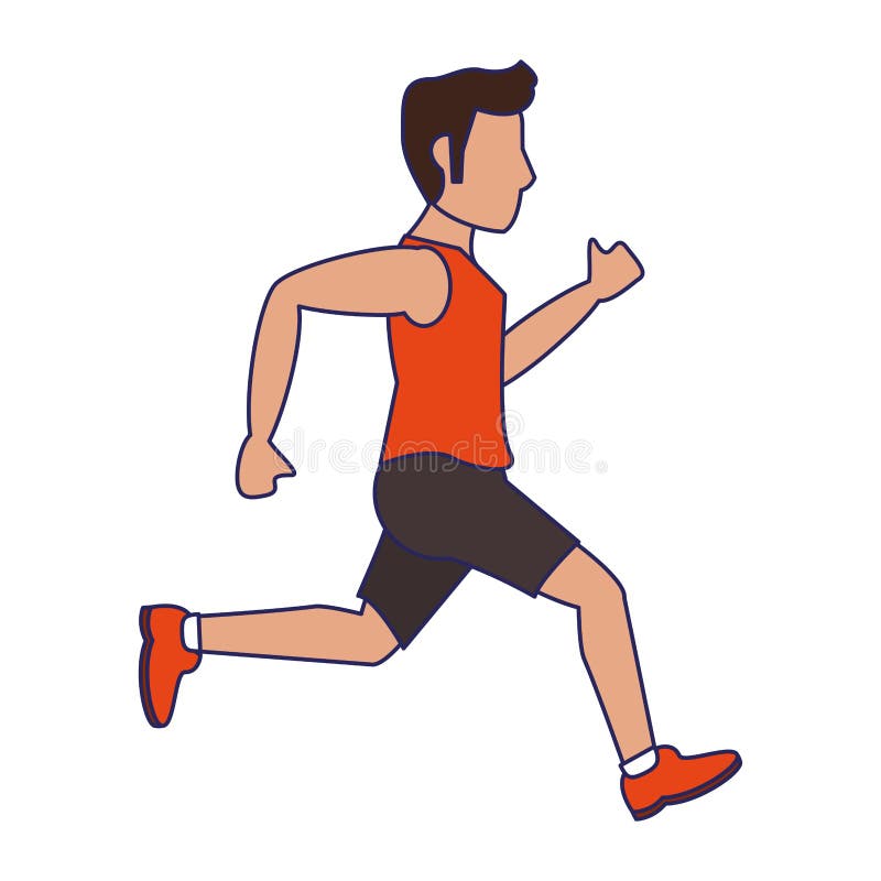 Running Sideview Stock Illustrations – 118 Running Sideview Stock ...