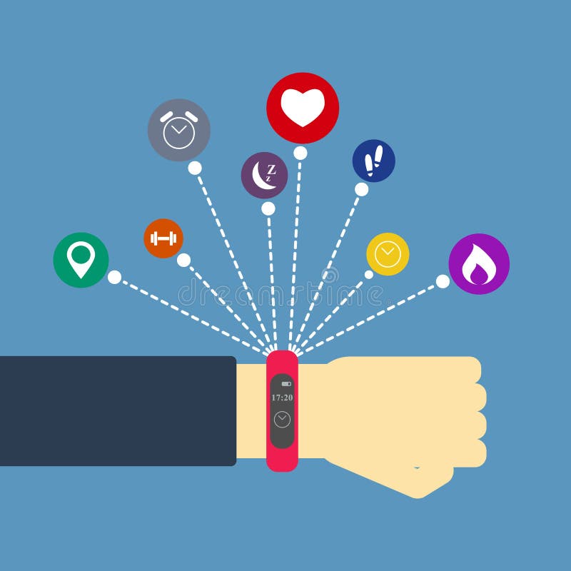 Activities Tracker Stock Illustrations 265 Activities Tracker Stock