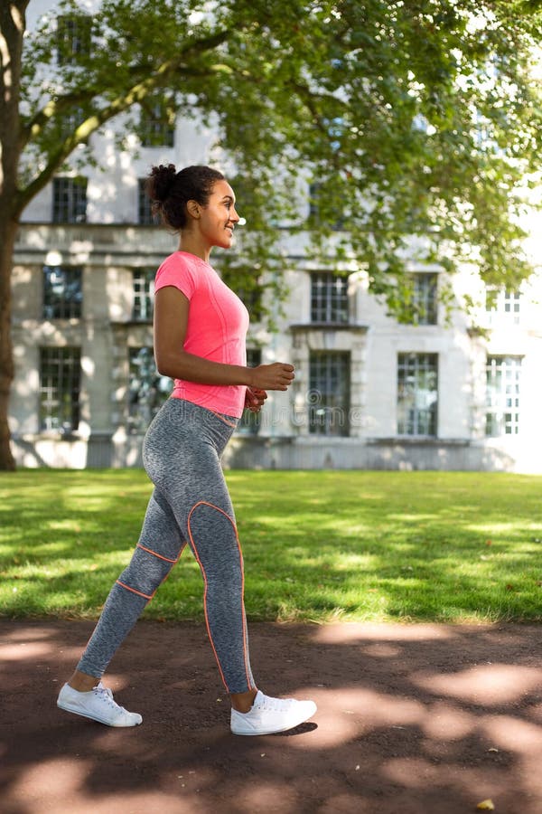 Fitness walk stock photo. Image of happy, active, fitness 76208906