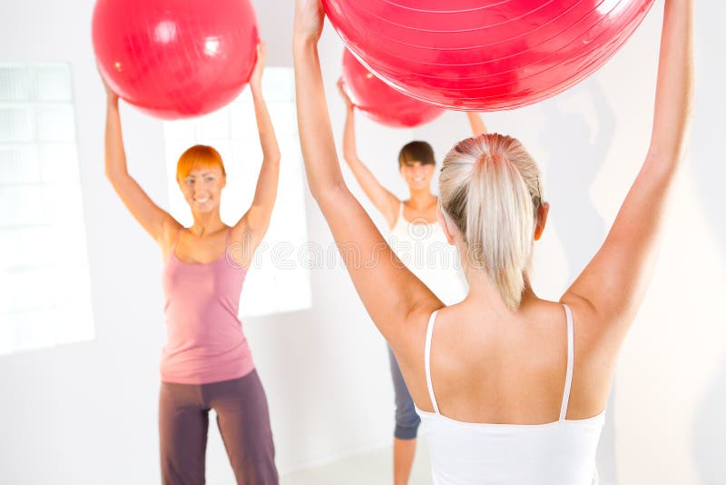 Fitness women stock images