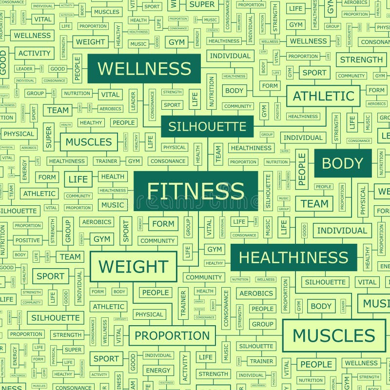 Fitness stock vector. Illustration of energy, body, modern 34665542