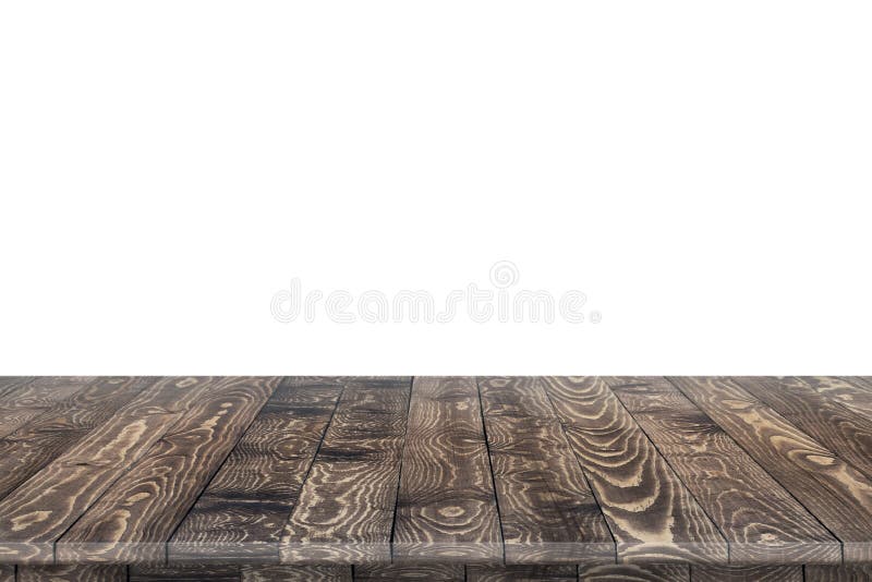 Fitted wooden worktop surface royalty free stock photo