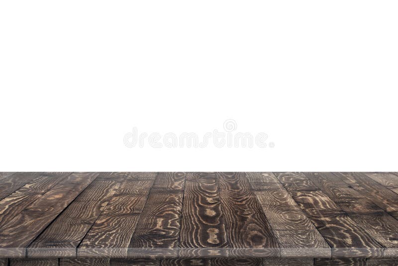 Fitted wooden worktop surface royalty free stock photos