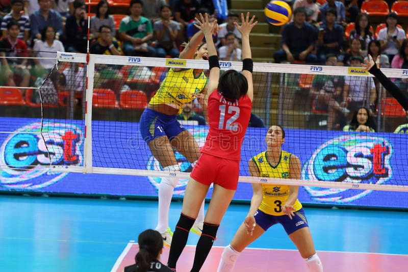 2015 FIVB siatkówka Światowy Uroczysty Prix zdjęcie royalty free 2015 FIVB siatkówka Światowy Uroczysty Prix zdjęcie royalty free