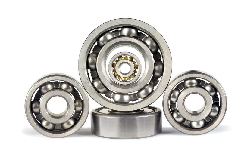Five ball bearings stock image. Image of kinematics, ball 38672869
