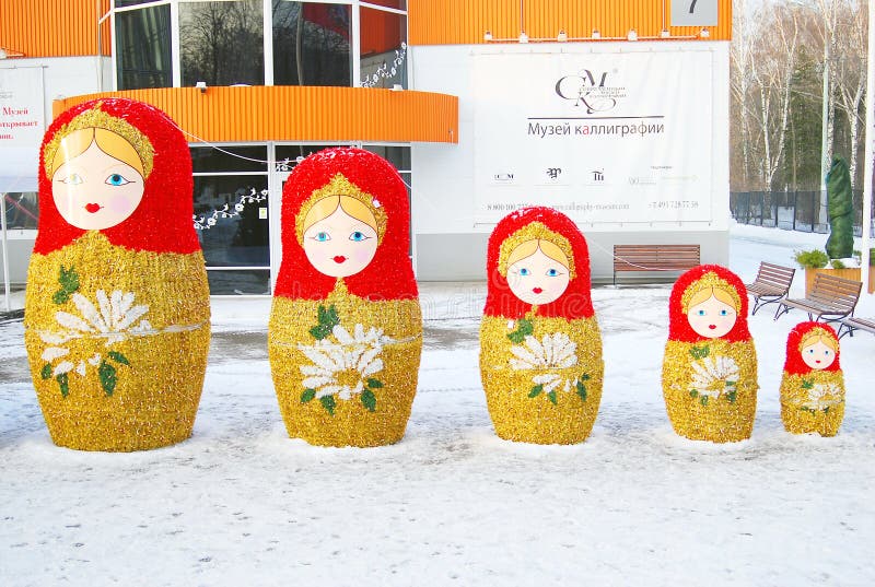 Babushka Dolls stock image. Image of traditional, wooden - 7281877