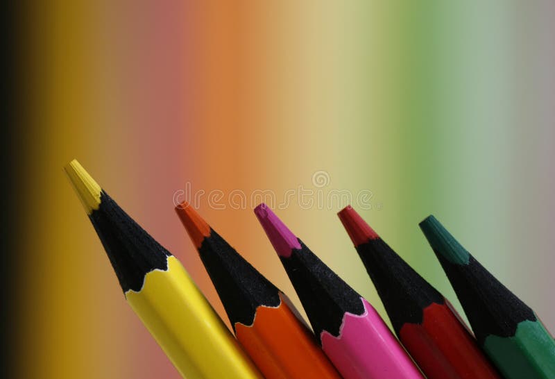 Five pencils