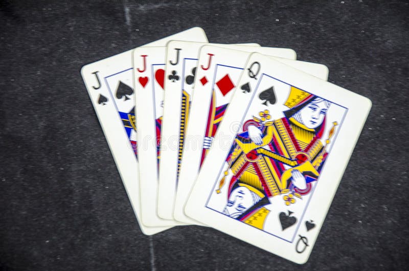 Ten Jack Queen King Ace Spades Stock Photo 1232591