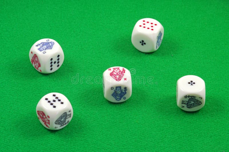 Five poker dice