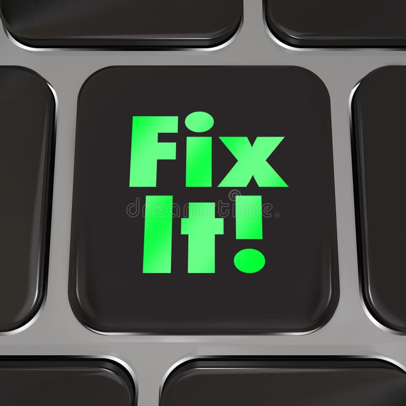 Fixa det rådgivning för anvisningar för reparationen för datortangenten