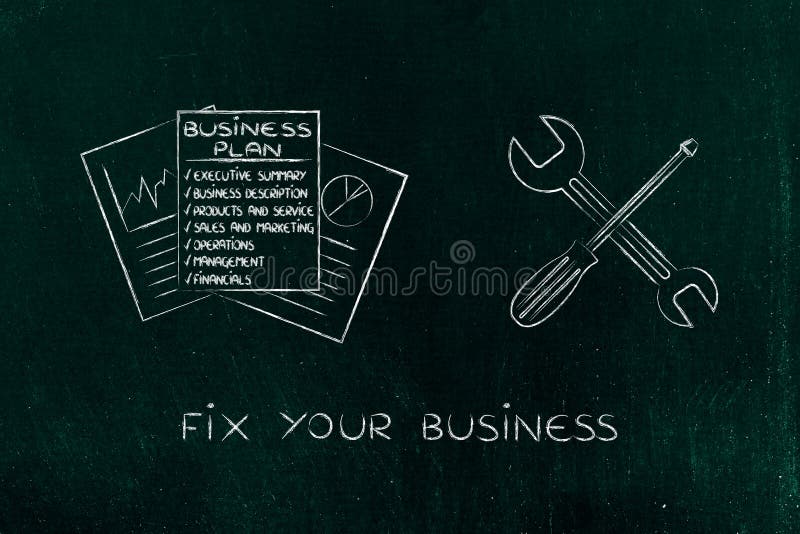 Business Plan Documents Surrounded by Pricing Tags of Products Stock