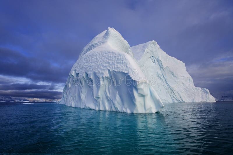 fjord Franz Greenland góra lodowa Joseph obraz royalty free fjord Franz Greenland góra lodowa Joseph obraz royalty free