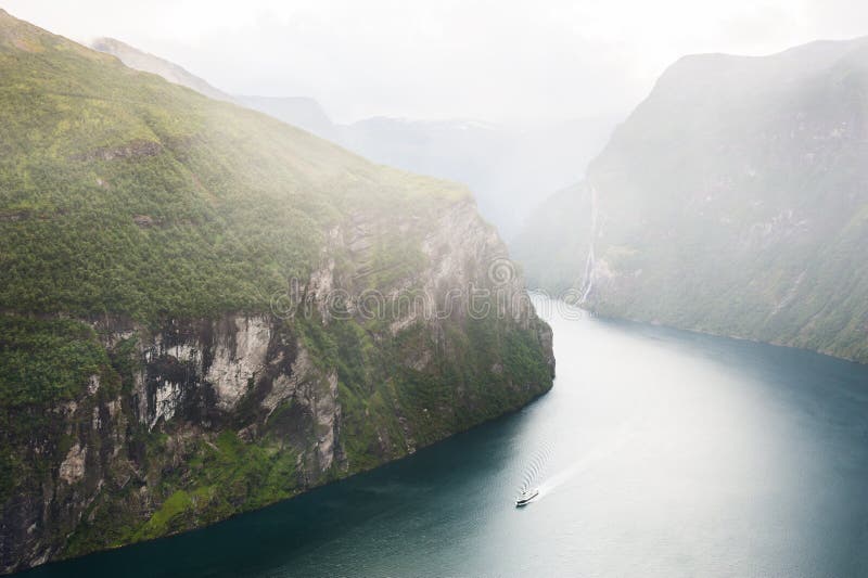 fjordgeiranger norway fotografering för bildbyråer fjordgeiranger norway fotografering för bildbyråer